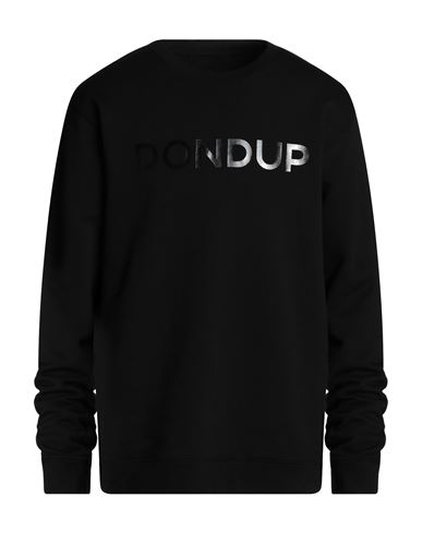 Dondup Man Sweatshirt Black Size S Cotton, Elastane