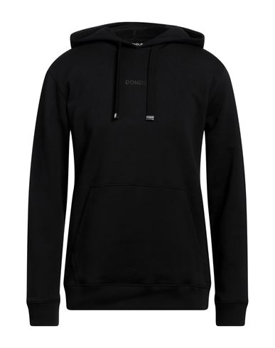 Dondup Man Sweatshirt Black Size XL Cotton, Elastane