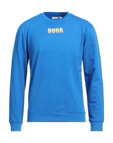 Dooa Man Sweatshirt Bright blue Size 3XL Cotton