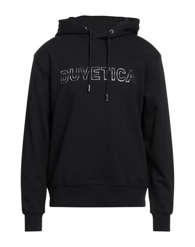 Duvetica Man Sweatshirt Black Size M Cotton