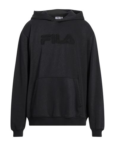 Fila Man Sweatshirt Steel grey Size L Cotton, Polyester