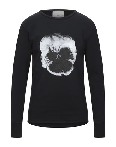 Frankie Morello Man Sweatshirt Black Size L Cotton, Elastane