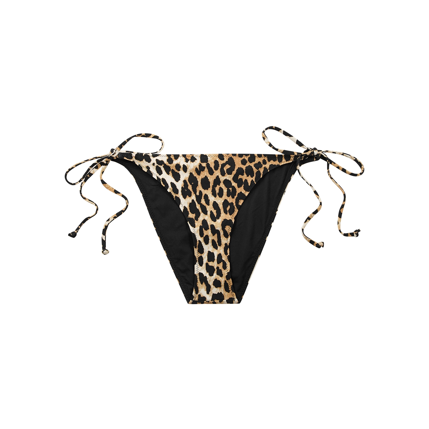 Ganni Leopard-print Bikini Briefs, Bikini Briefs, Leopard - 6