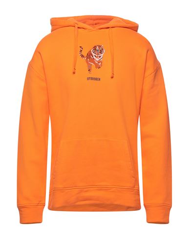 Hydrogen Man Sweatshirt Orange Size L Cotton