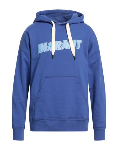 Isabel Marant Man Sweatshirt Blue Size M Cotton, Polyester