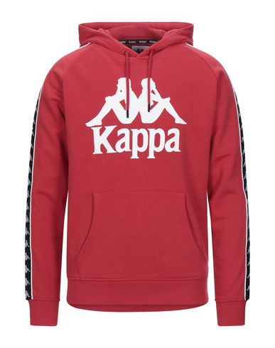 Kappa Man Sweatshirt Red Size XS Cotton, Polyester