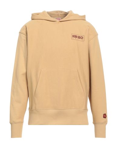 Kenzo Man Sweatshirt Camel Size XS Cotton