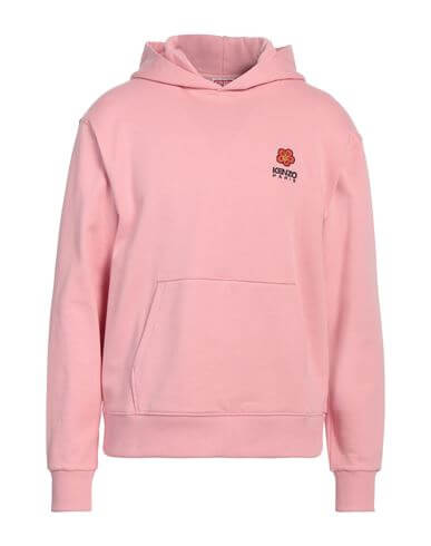 Kenzo Man Sweatshirt Pink Size L Cotton