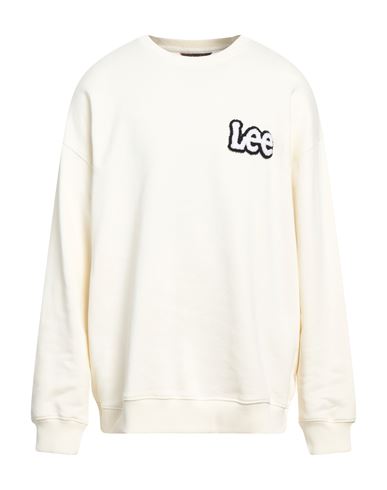 Lee Man Sweatshirt Cream Size XXL Cotton