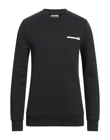 Les Hommes Man Sweatshirt Black Size XL Cotton