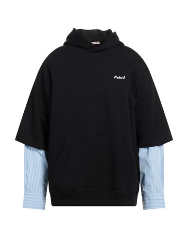 Marni Man Sweatshirt Black Size 38 Cotton