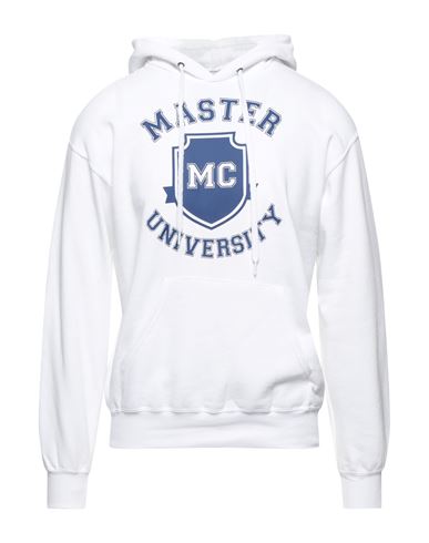 Master Coat Man Sweatshirt White Size XL Cotton, Polyester