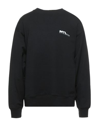 Mtlstudio Matteolamandini Man Sweatshirt Black Size L Cotton