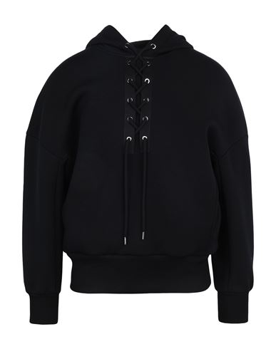 Neil Barrett Man Sweatshirt Black Size XXL Viscose, Polyurethane, Elastane