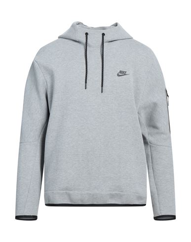 Nike Man Sweatshirt Light grey Size XL Cotton, Polyester