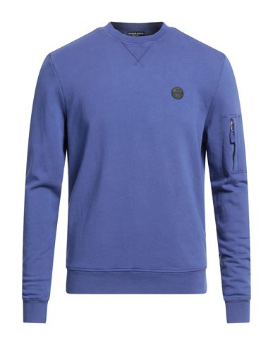 North Sails Man Sweatshirt Purple Size XS Cotton