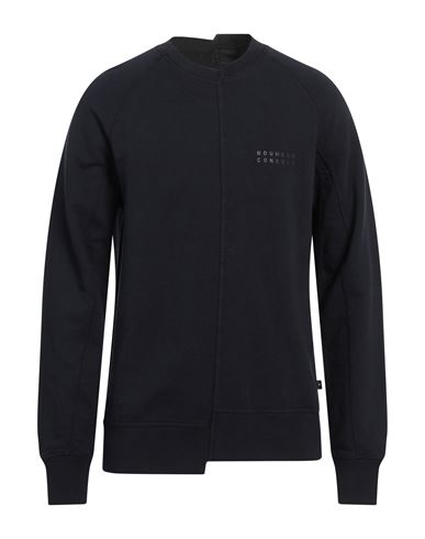 Noumeno Concept Man Sweatshirt Navy blue Size L Cotton, Polyester