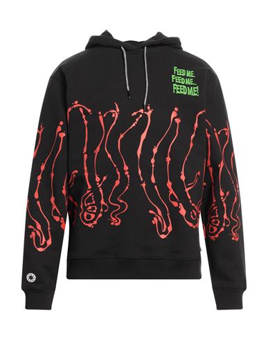 Octopus Man Sweatshirt Black Size M Cotton