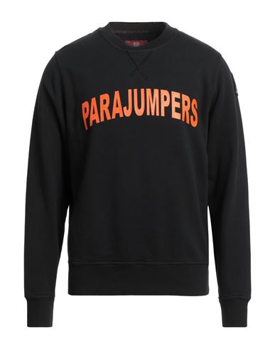 Parajumpers Man Sweatshirt Black Size L Cotton