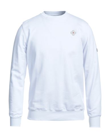 Parkoat Man Sweatshirt White Size XXL Cotton