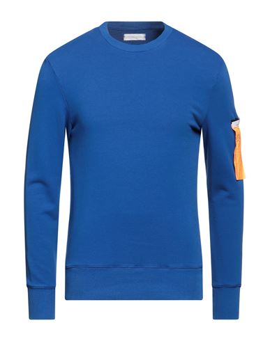 Pmds Premium Mood Denim Superior Man Sweatshirt Blue Size S Cotton