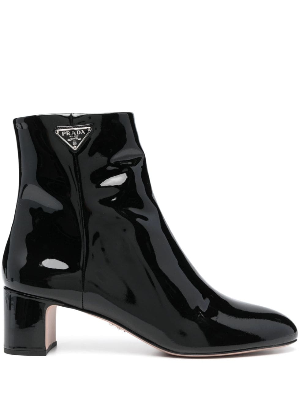 Prada high-shine finish boots - Black