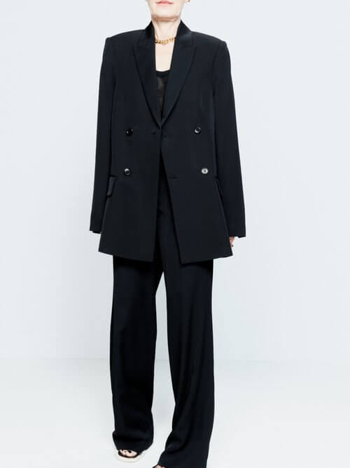 Raey - Dream Fluid Suit Jacket - Womens - Black