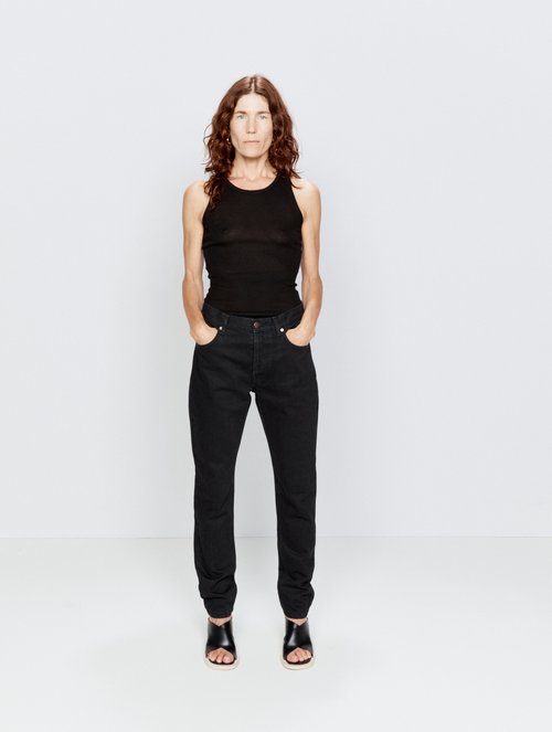 Raey - Maka Organic-cotton Skinny Jeans - Womens - Black