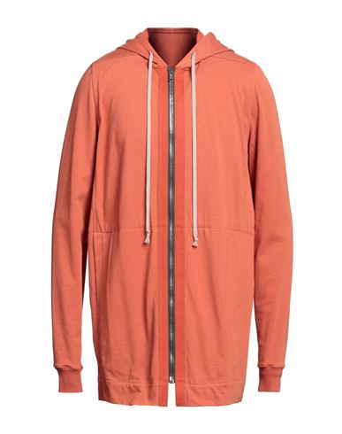 Rick Owens Man Sweatshirt Orange Size XL Cotton
