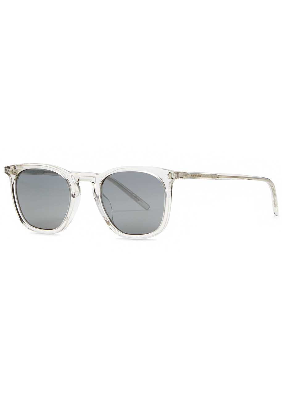Saint Laurent Round-frame Sunglasses - Beige