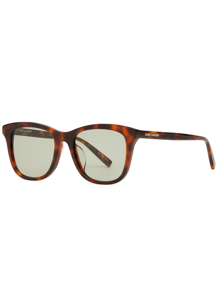 Saint Laurent Wayfarer-style Sunglasses - Brown