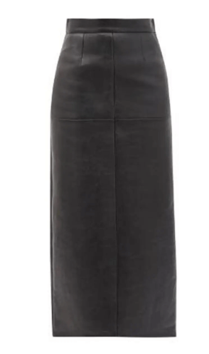 Miu Miu Panelled leather midi skirt £1,540