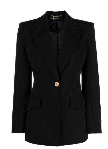 Versace single-breasted wool blazer £1,840
