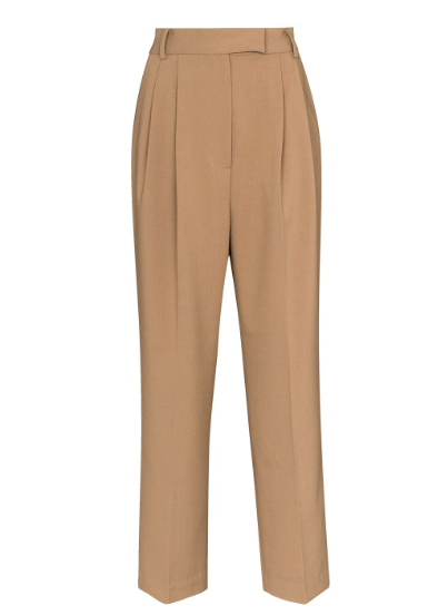 The Frankie Shop Bea pleated trousers £170