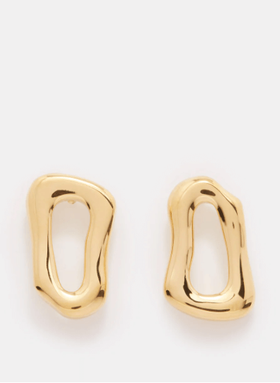 By Alona Leona 18kt gold-plated earrings £100