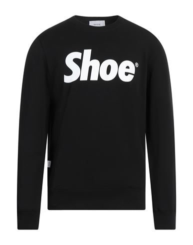 Shoe Man Sweatshirt Black Size S Cotton, Elastane