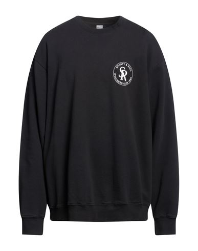 Sporty & Rich Man Sweatshirt Black Size XL Cotton