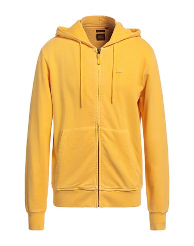 Sundek Man Sweatshirt Yellow Size XXL Cotton