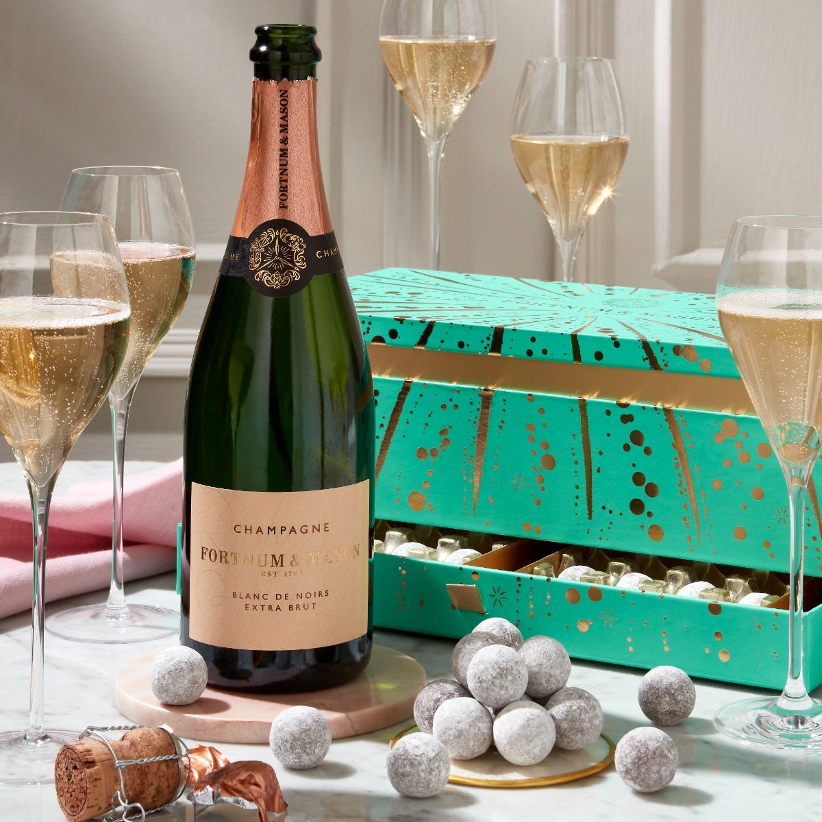 The Champagne & Chocolate Gift Box, Fortnum Mason
