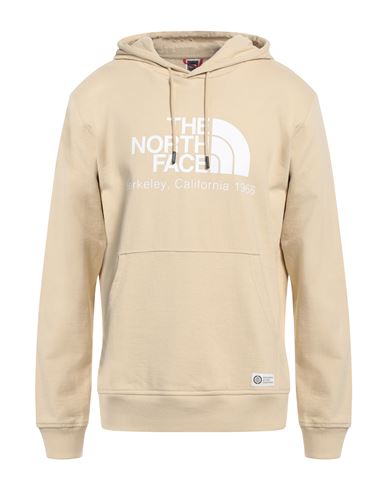 The North Face Man Sweatshirt Beige Size XL Cotton