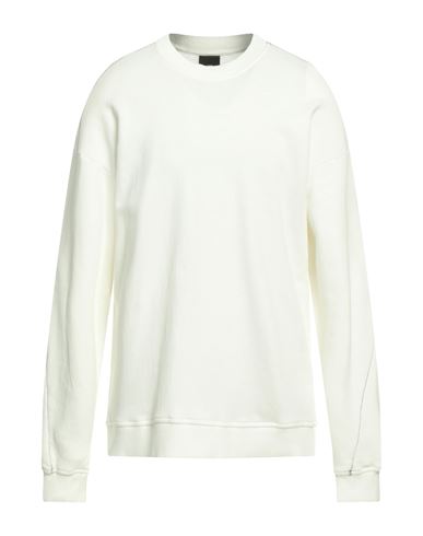 Thom Krom Man Sweatshirt Off white Size XL Organic cotton