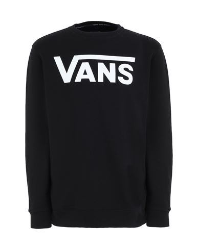 Vans Mn Vans Classic Crew Ii Man Sweatshirt Black Size M Cotton