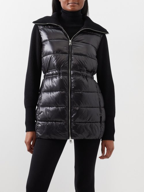 Varley - Arlen Panelled Padded-nylon Jacket - Womens - Black
