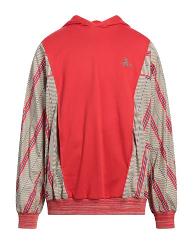 Vivienne Westwood Man Sweatshirt Red Size S Cotton, Polyester