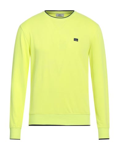 Yes Zee By Essenza Man Sweatshirt Yellow Size S Cotton, Polyester