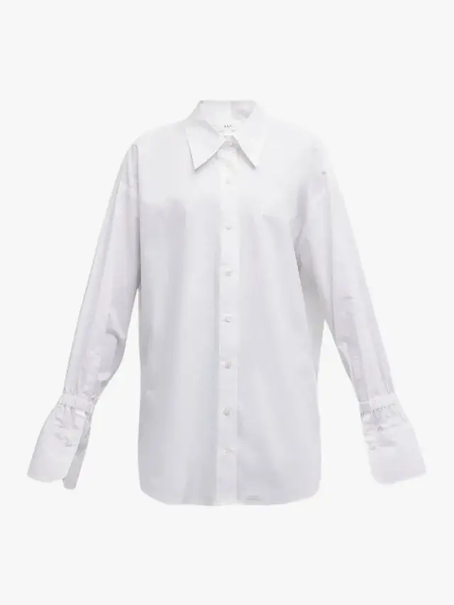 A.L.C. Monica cotton shirt £335 -40% £201