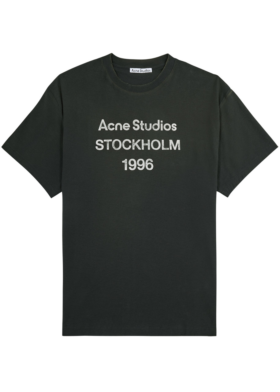 Acne Studios Exford 1996 Cotton-blend T-shirt - Black