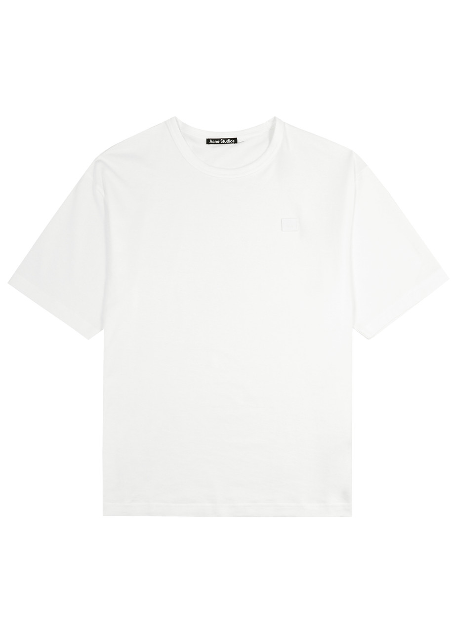 Acne Studios Exford Cotton T-shirt - Off White - S