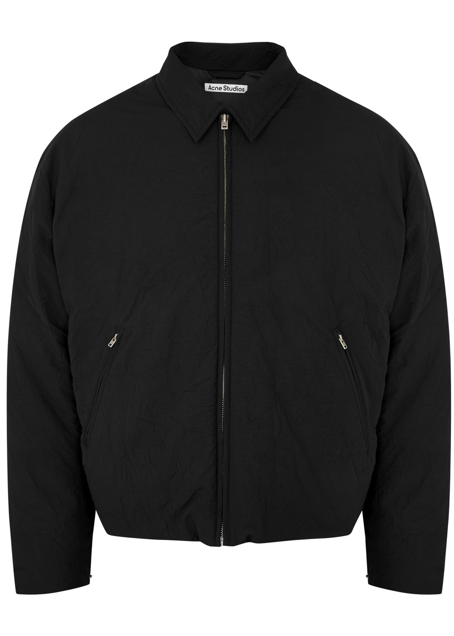 Acne Studios Orst Crinkled Nylon Jacket - Black - 50 (IT50 / L)