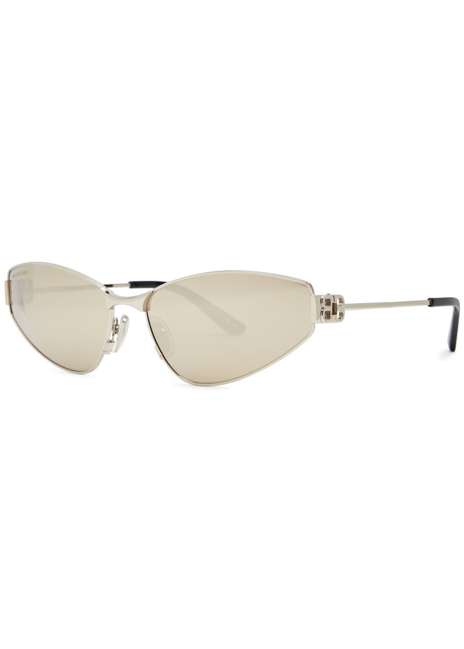 Balenciaga Cat-eye Sunglasses - Silver